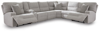 Acklen Place - 7 Piece Reclining Sectional by Ashley – Reclining Sectionals