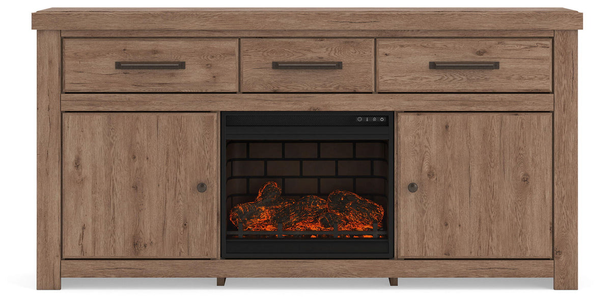 Garistyn - TV Stand With Fireplace Option – view 5