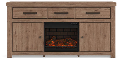 Garistyn - TV Stand With Fireplace Option – view 5