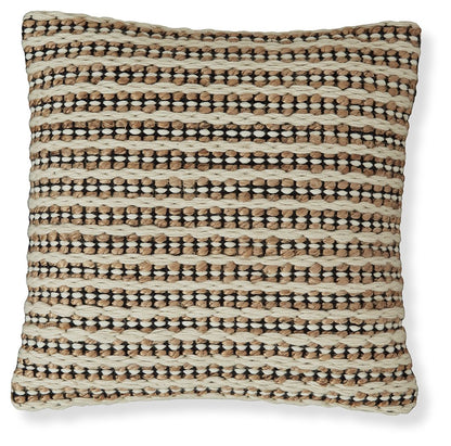 Nealington - Pillow (Set of 4) - Brown / Black / White by Ashley – Throw Pillows