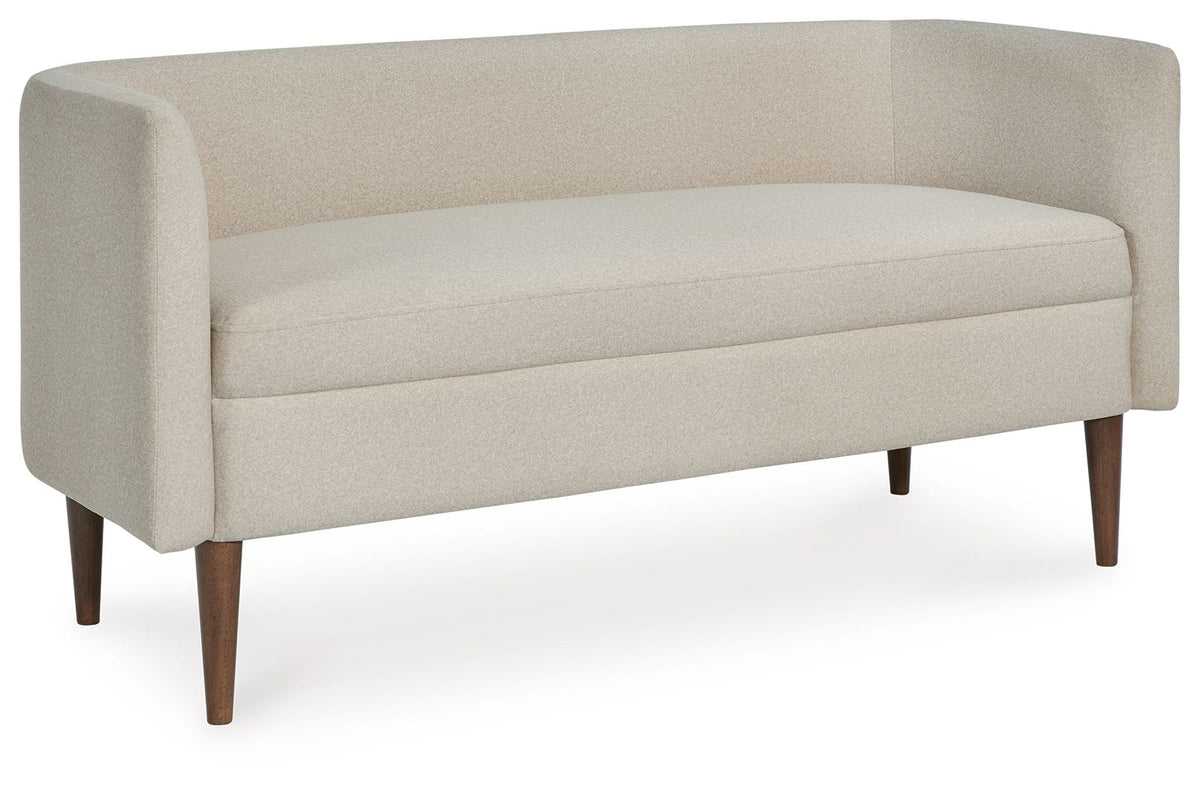Wainner - Accent Bench - Beige by Ashley – Accent Benches