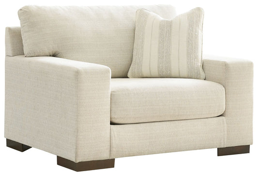 Maggie - Chair and a Half - Birch by Ashley – Arm Chairs