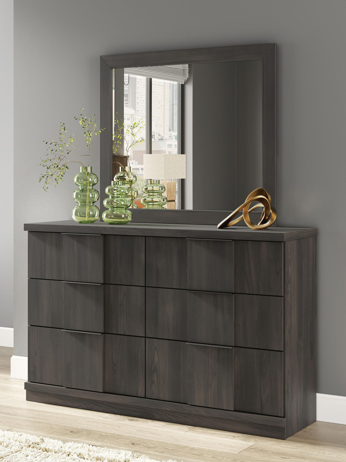 Shaehartin - Six Drawer Dresser by Ashley – view 8