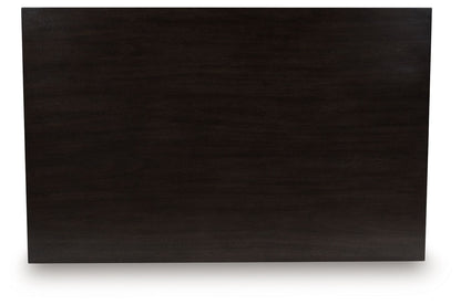 Neymorton - Rectangular Dining Room Counter Table - Dark Grayish Brown by Ashley – view 3