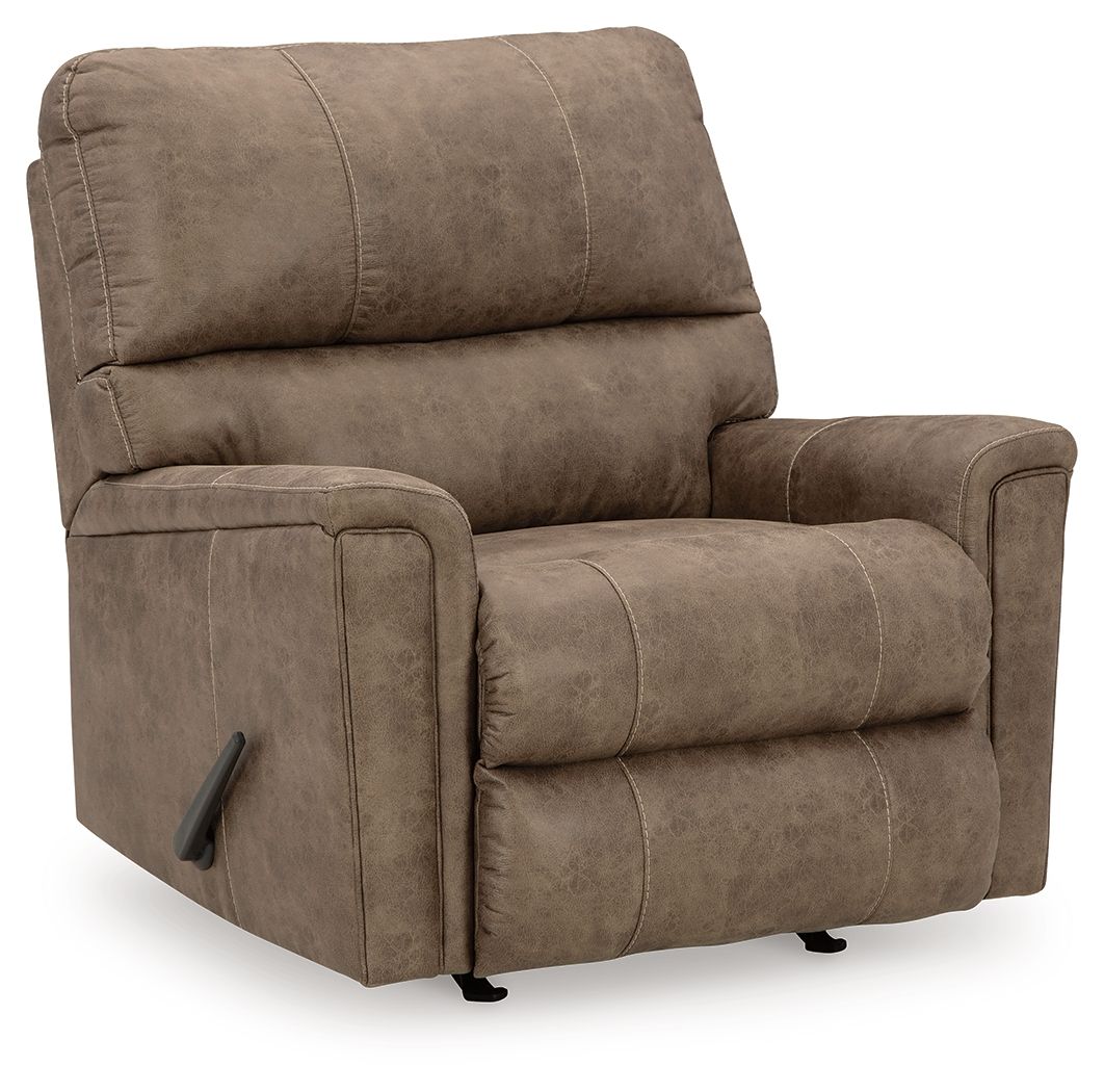 Navi - Rocker Recliner - Fossil by Ashley – Rocker Chairs
