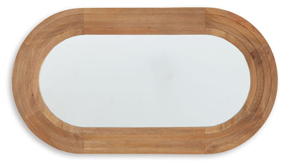 Daverly - Accent Mirror - Brown by Ashley – view 4