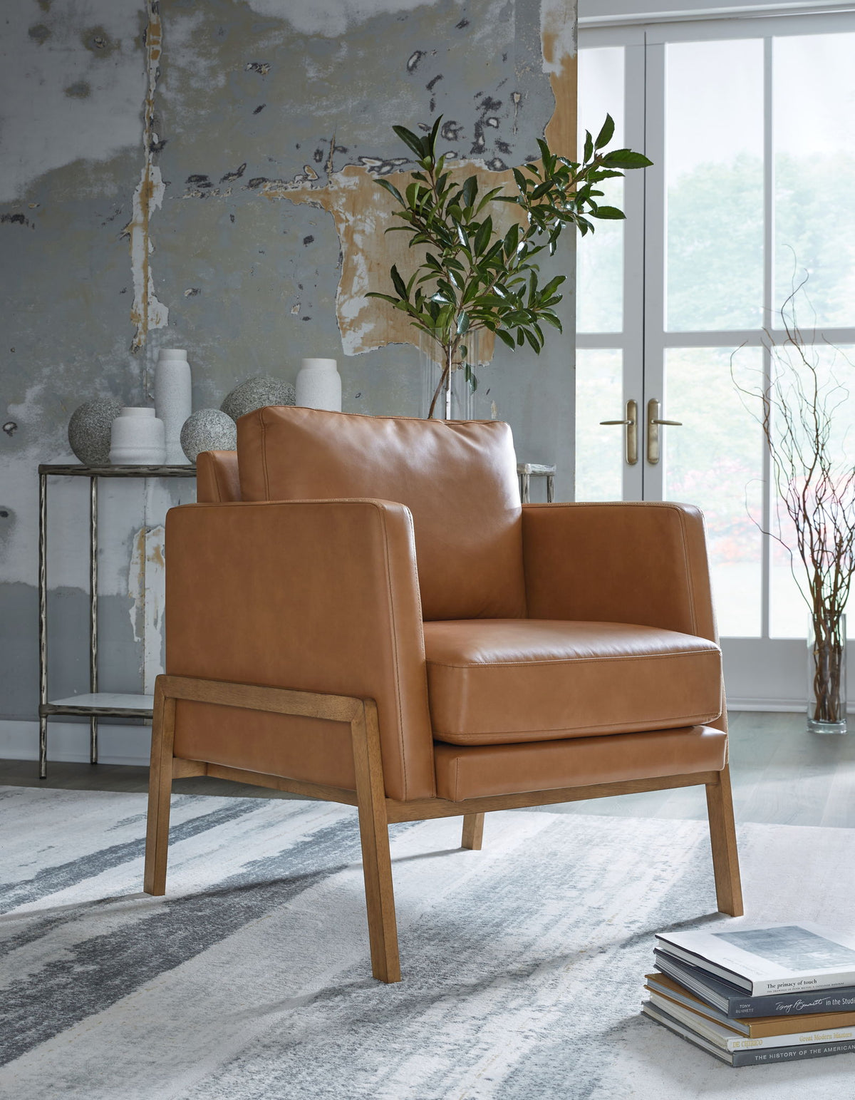 Numund - Accent Chair - Caramel by Ashley – view 4