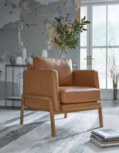 Numund - Accent Chair - Caramel by Ashley – view 4