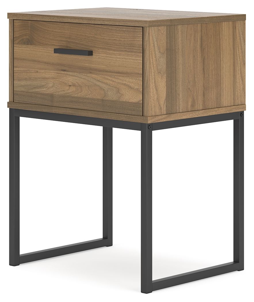 Deanlow - One Drawer Night Stand - Honey by Ashley – view 4