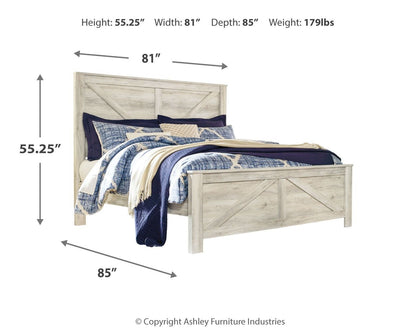 Bellaby - Crossbuck Panel Bed by Ashley – view 3
