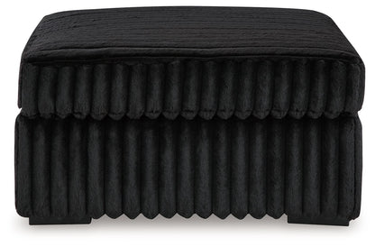 Midnight-Madness - Oversized Accent Ottoman by Ashley – view 12
