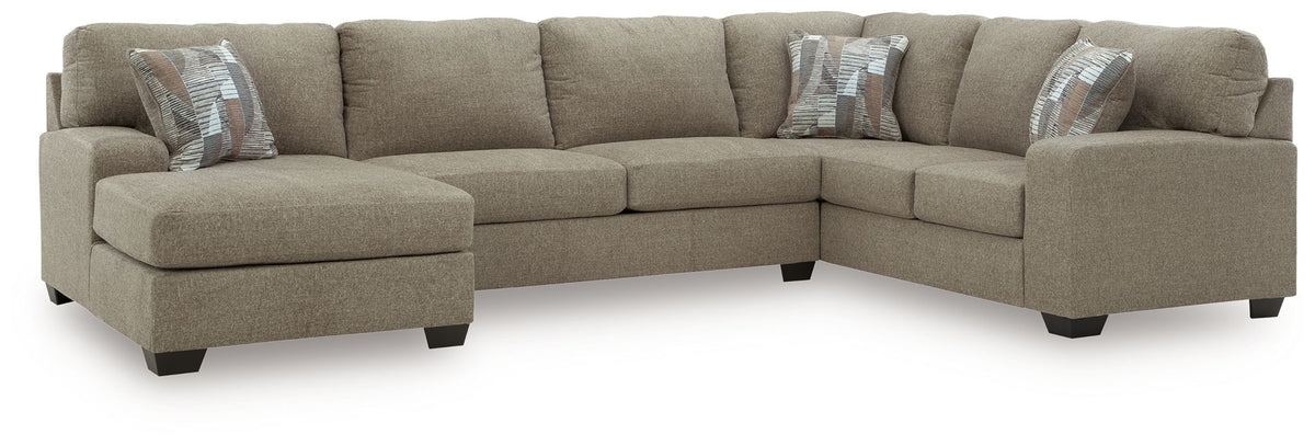Newellen - 3 Piece Sectional – Stationary Sectionals