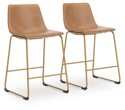 Ciabori - Upholstered Barstool (Set of 2) by Ashley – view 2