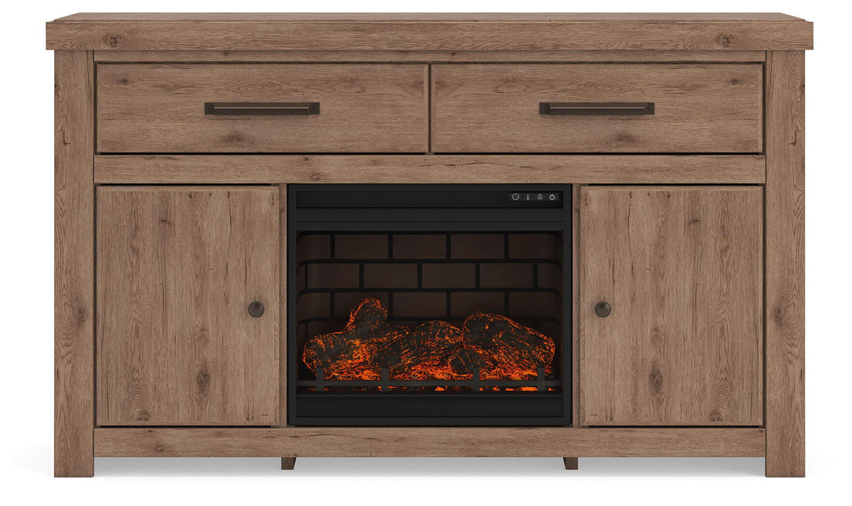 Garistyn - TV Stand With Fireplace Option – view 6