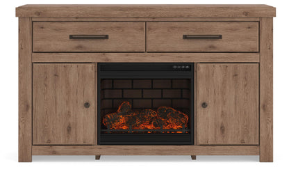 Garistyn - TV Stand With Fireplace Option – view 6