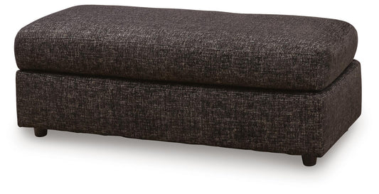 Lentiz - Oversized Accent Ottoman - Onyx by Ashley – Accent Ottomans