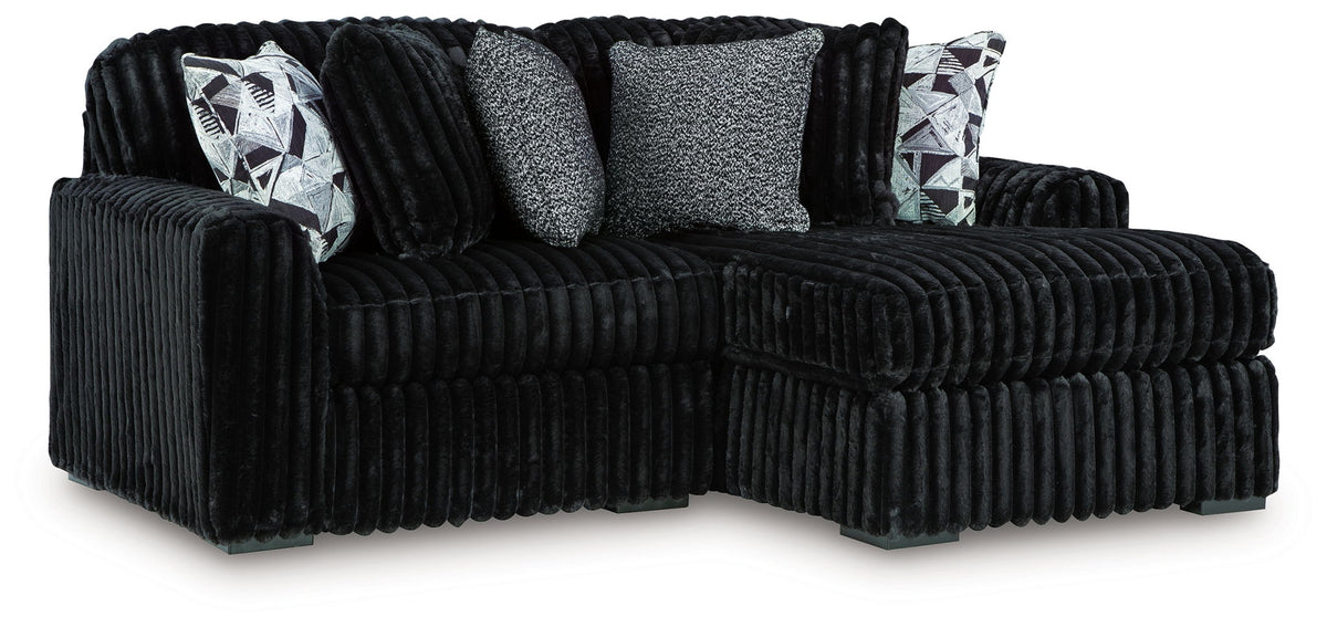 Midnight-Madness - 2 Piece Sectional by Ashley – view 14