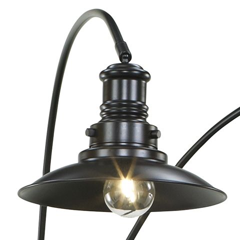 Sheriel - Metal Arc Lamp  - Black by Ashley – view 3