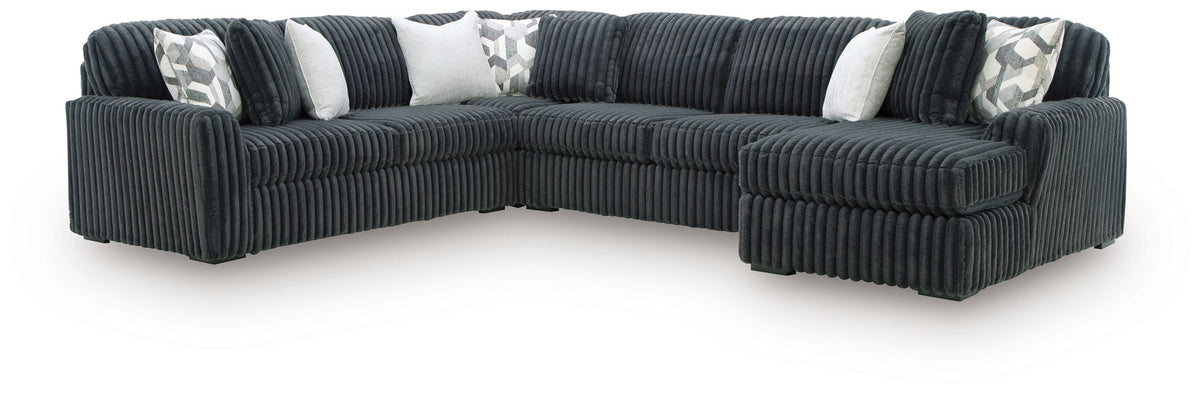 Midnight-Madness - 4 Piece Sectional by Ashley – view 13