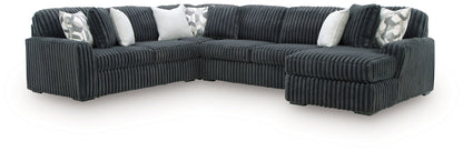 Midnight-Madness - 4 Piece Sectional by Ashley – view 13