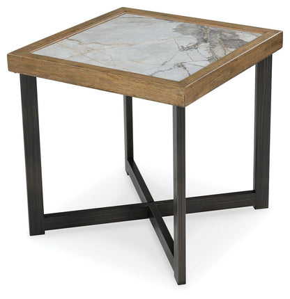 Montia - Square End Table - Multi by Ashley – view 4