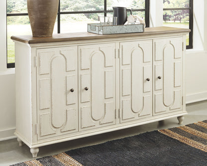 Roranville - Accent Cabinet - Antique White by Ashley – view 4
