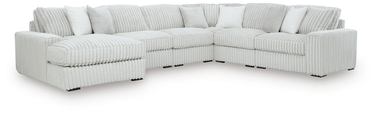 Stupendous - 6 Piece Sectional by Ashley – Stationary Sectionals