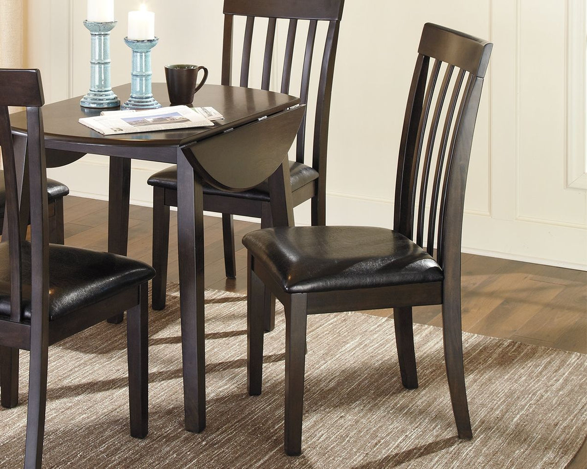 Hammis - Dining UPH Side Chair (Set of 2) - Dark Brown by Ashley – view 4
