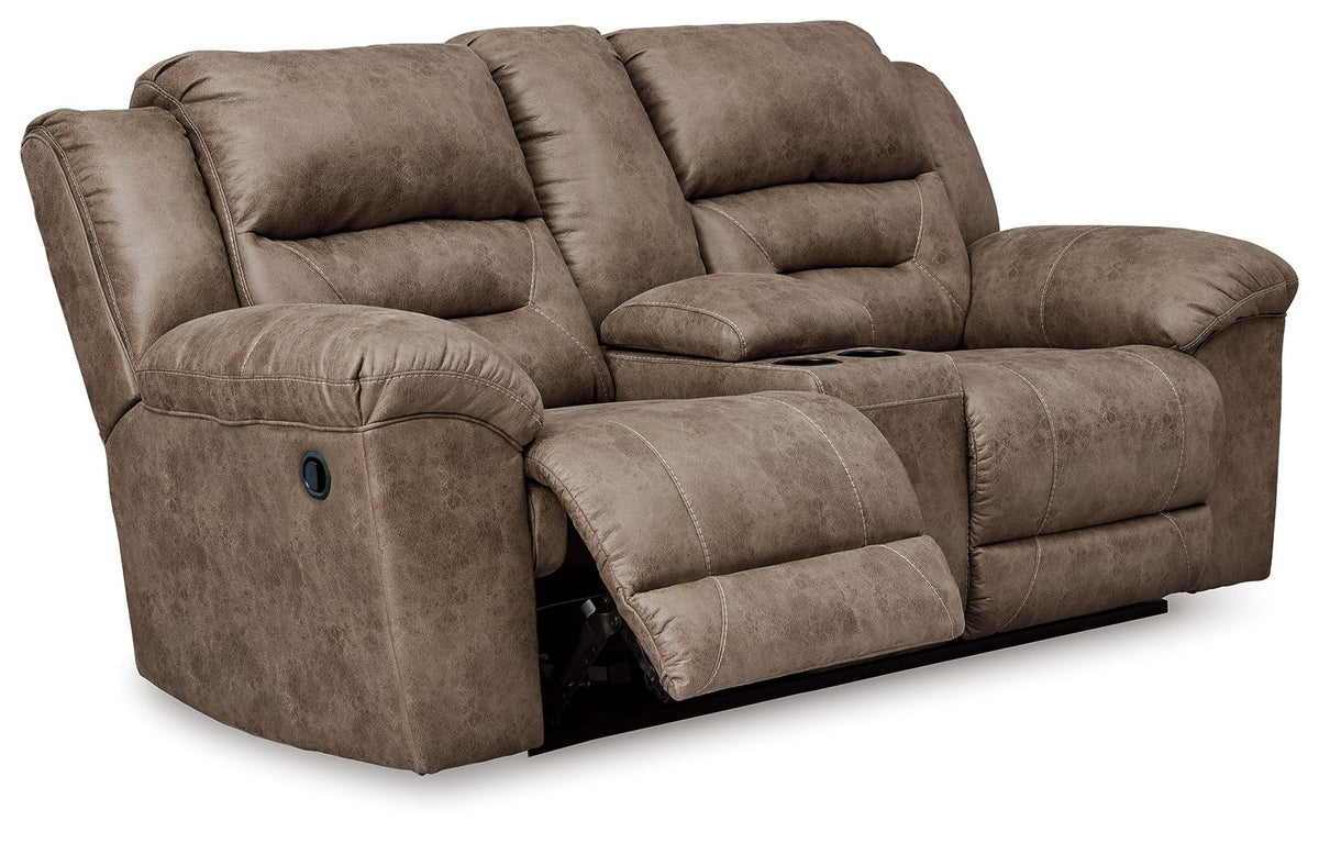 Stoneland - Reclining Loveseat by Ashley – view 2