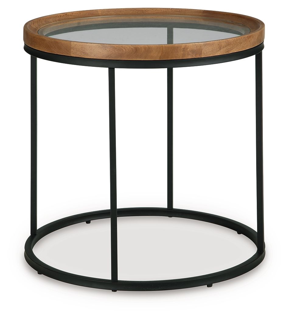 Noraluna - Round Table by Ashley – End Tables