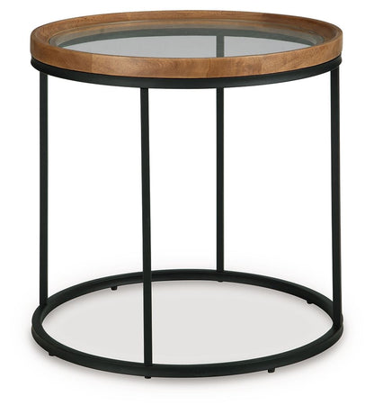 Noraluna - Round Table by Ashley – End Tables