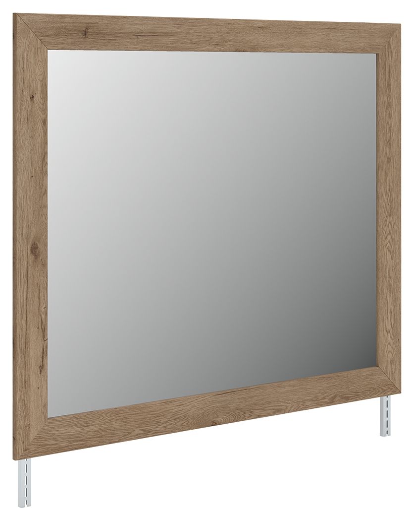 Oliandon - Bedroom Mirror - Light Brown by Ashley – Mirrors