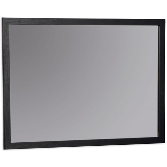 Danziar - Bedroom Mirror - Black by Ashley – Mirrors