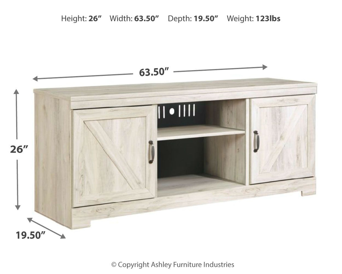 Bellaby - TV Stand W/Fireplace Option by Ashley – view 7