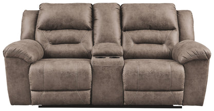 Stoneland - Reclining Loveseat by Ashley – view 8