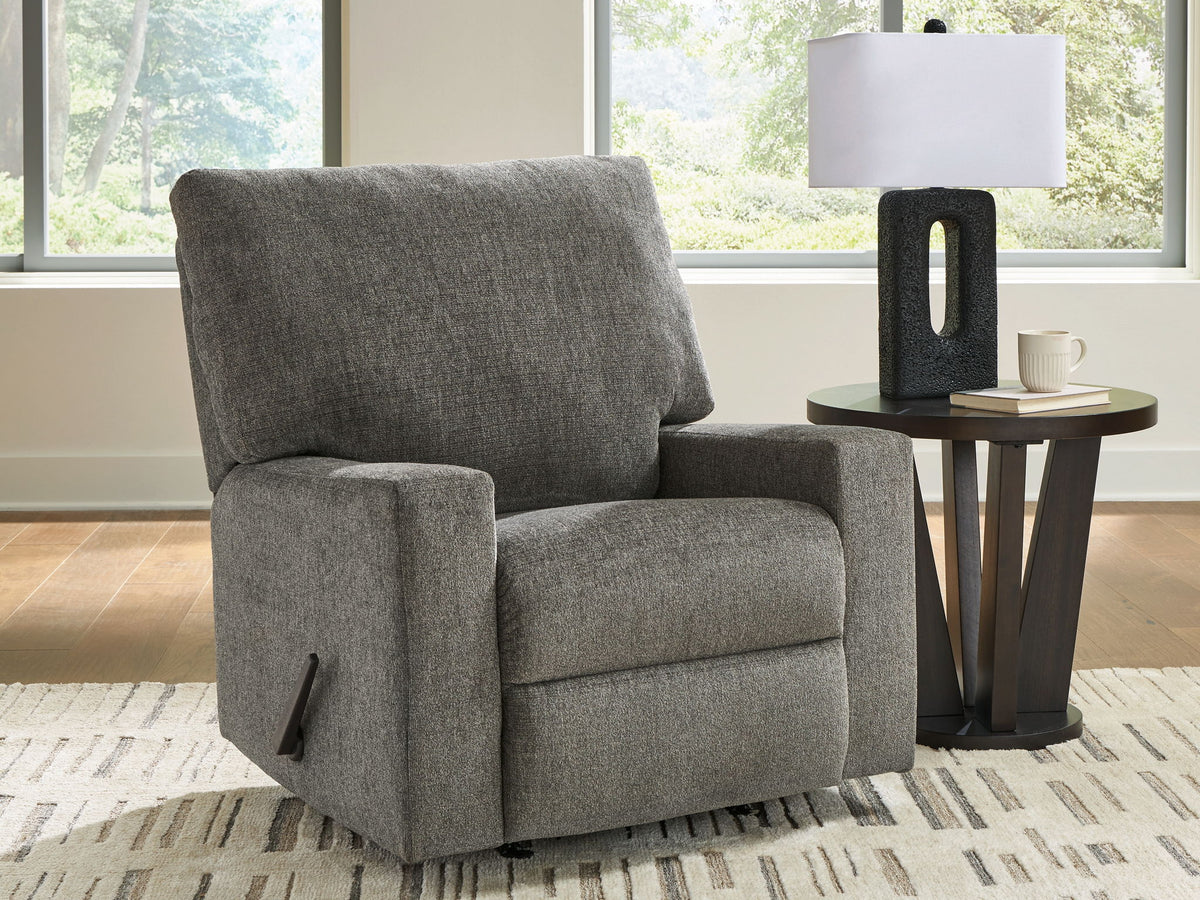 Clarington - Rocker Recliner - Greystone by Ashley – view 4
