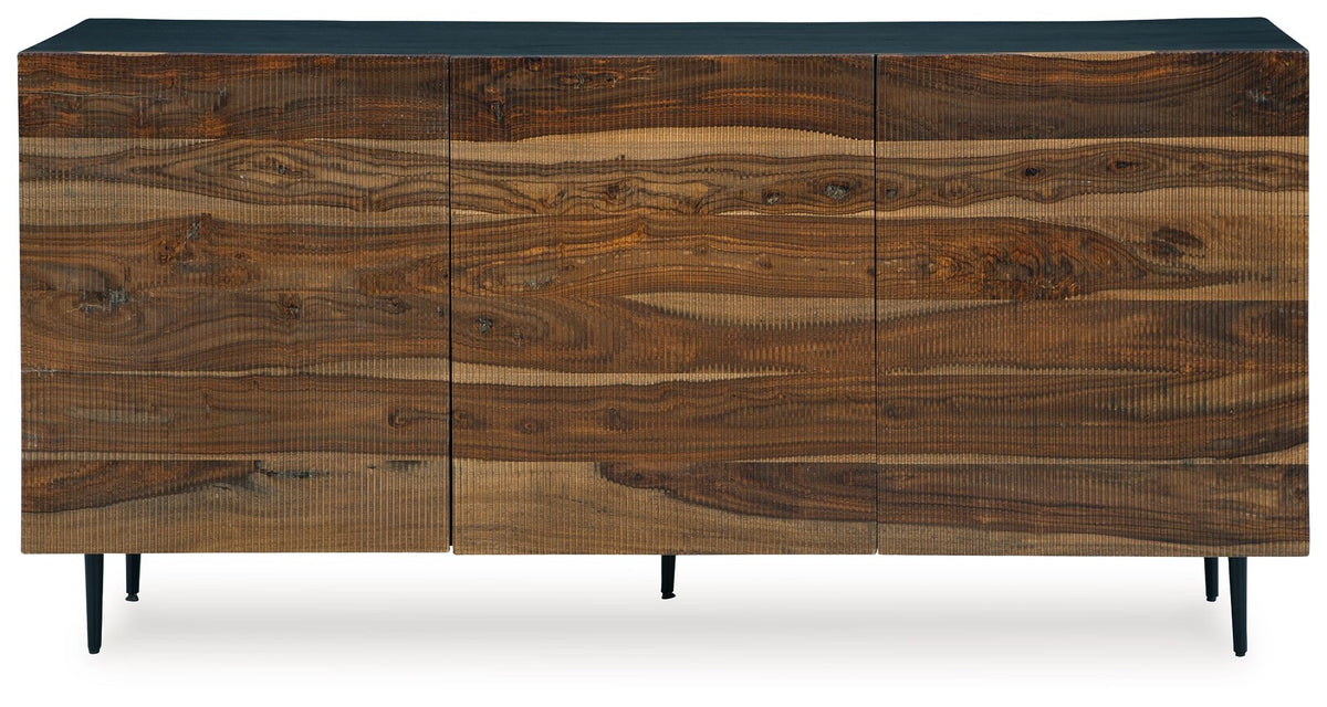 Darrey - Accent Cabinet - Natural / Brown by Ashley – view 4