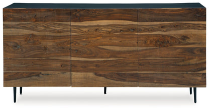 Darrey - Accent Cabinet - Natural / Brown by Ashley – view 4