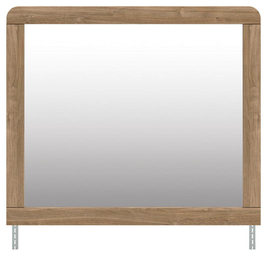 Gramburg - Bedroom Mirror - Warm Natural Brown by Ashley – view 2