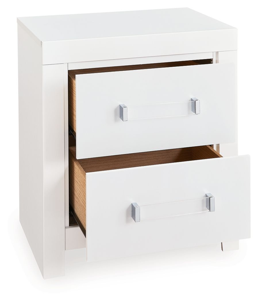 Maeling - Two Drawer Night Stand by Ashley – view 8