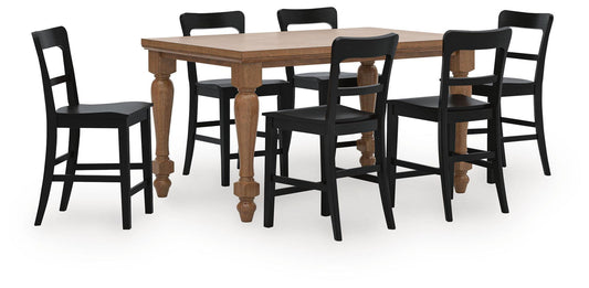 Greddinton - Counter Height Dining Table Set – 7 Piece Dining Room Sets