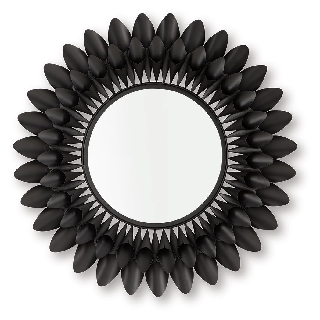 Ryenmour - Accent Mirror - Oil Rubbed Bronze Finish by Ashley – Accent Mirrors