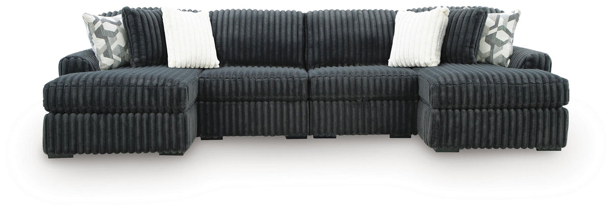 Midnight-Madness - 4 Piece Sectional by Ashley – view 14
