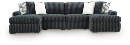 Midnight-Madness - 4 Piece Sectional by Ashley – view 14
