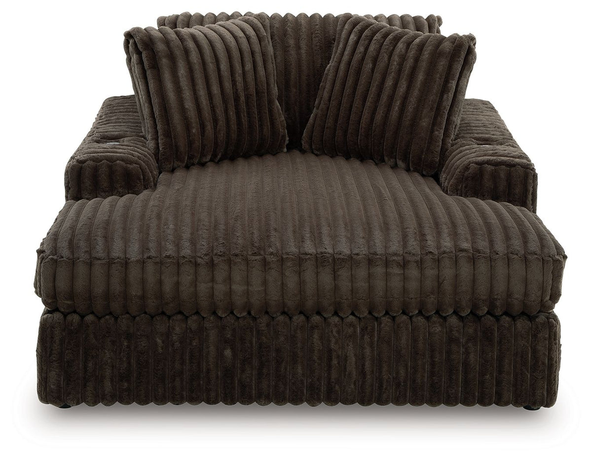 Midnight-Madness - Oversized Chaise by Ashley – view 11