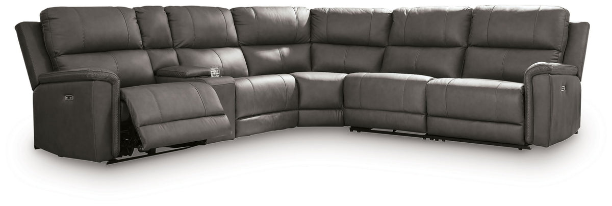 Bleckley - Reclining Sectional by Ashley – view 4