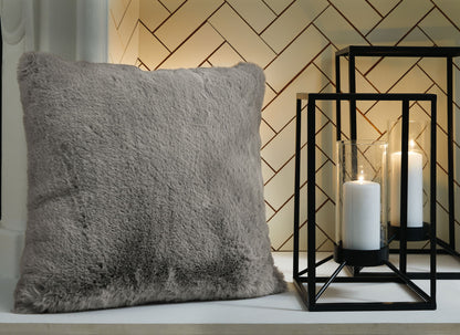 Gariland - Faux Fur Pillow by Ashley – view 15