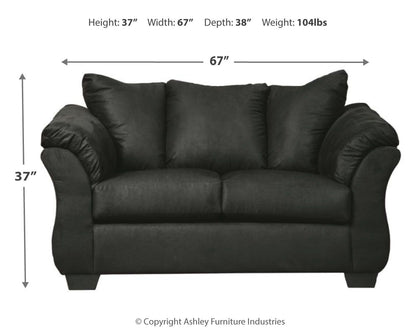Darcy - Stationary Loveseat by Ashley – view 8