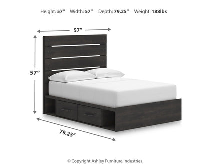 Hollivern - Panel Storage Bed by Ashley – view 4