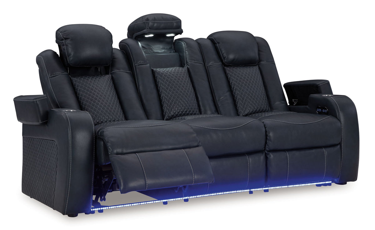 Fyne-dyme - Power Reclining Sofa With Adj Headrest by Ashley – view 8